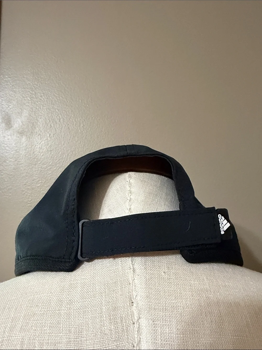 adidas Aeroteady Black Cap with White Logo